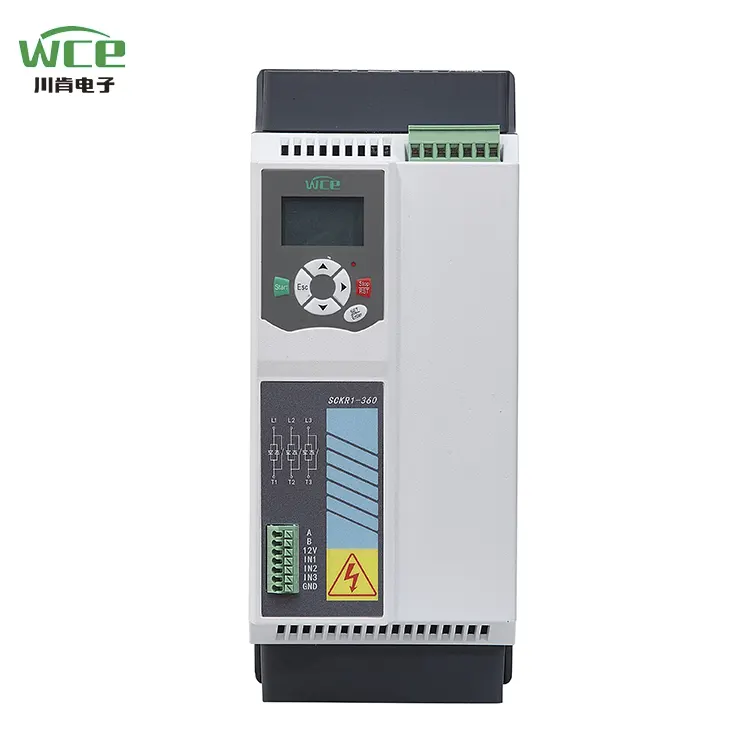 3 เฟส 220V 380V 690V 18.5kW 25hp ในตัวบายพาสบายพาส