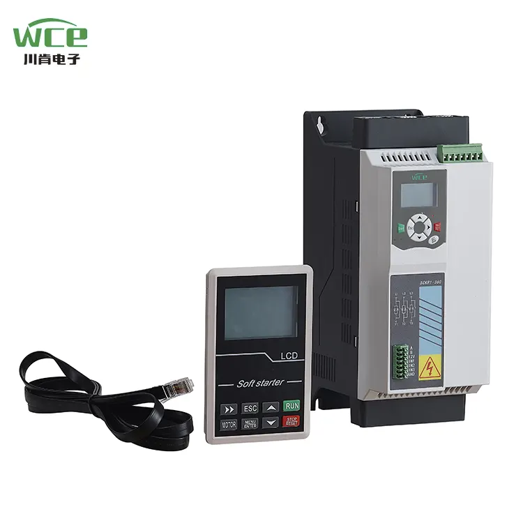 3 เฟส 380V ในตัวบายพาส Soft Starter 30A 45A