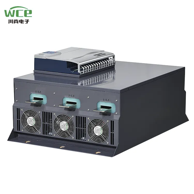 3 เฟส 660V ในตัวบายพาส Soft Starter 630kW