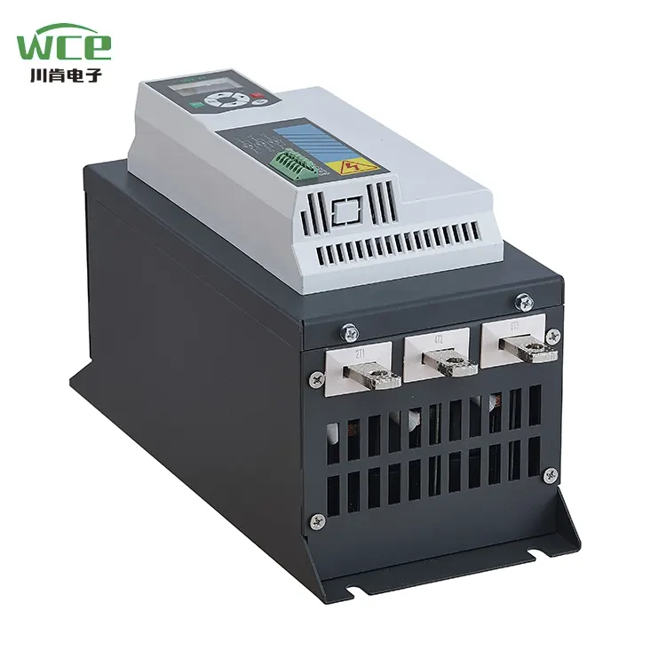 สร้างขึ้นในบายพาส Soft Starter 75kW AC Motor