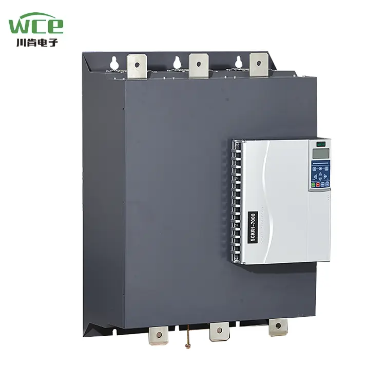 จอแสดงผล LCD ในตัวบายพาส Soft Starter 1000kW